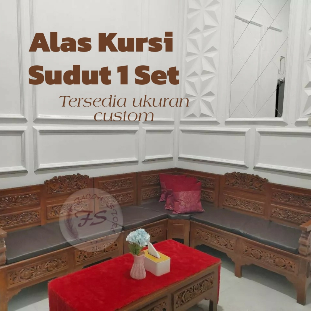 ALAS DUDUK KURSI SUDUT 1 SET WATERPROOF