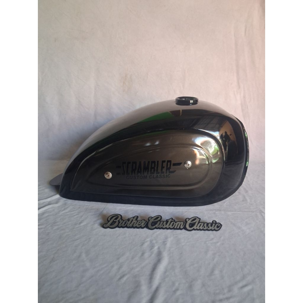 Tangki Custom Scrambler Japstyle Tiger Megapro Thunder Byson Scorpio