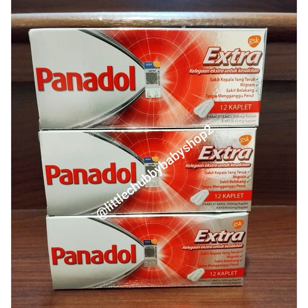 PANADOL EXTRA ORIGINAL MALAYSIA (1BOX=12 TABLET)