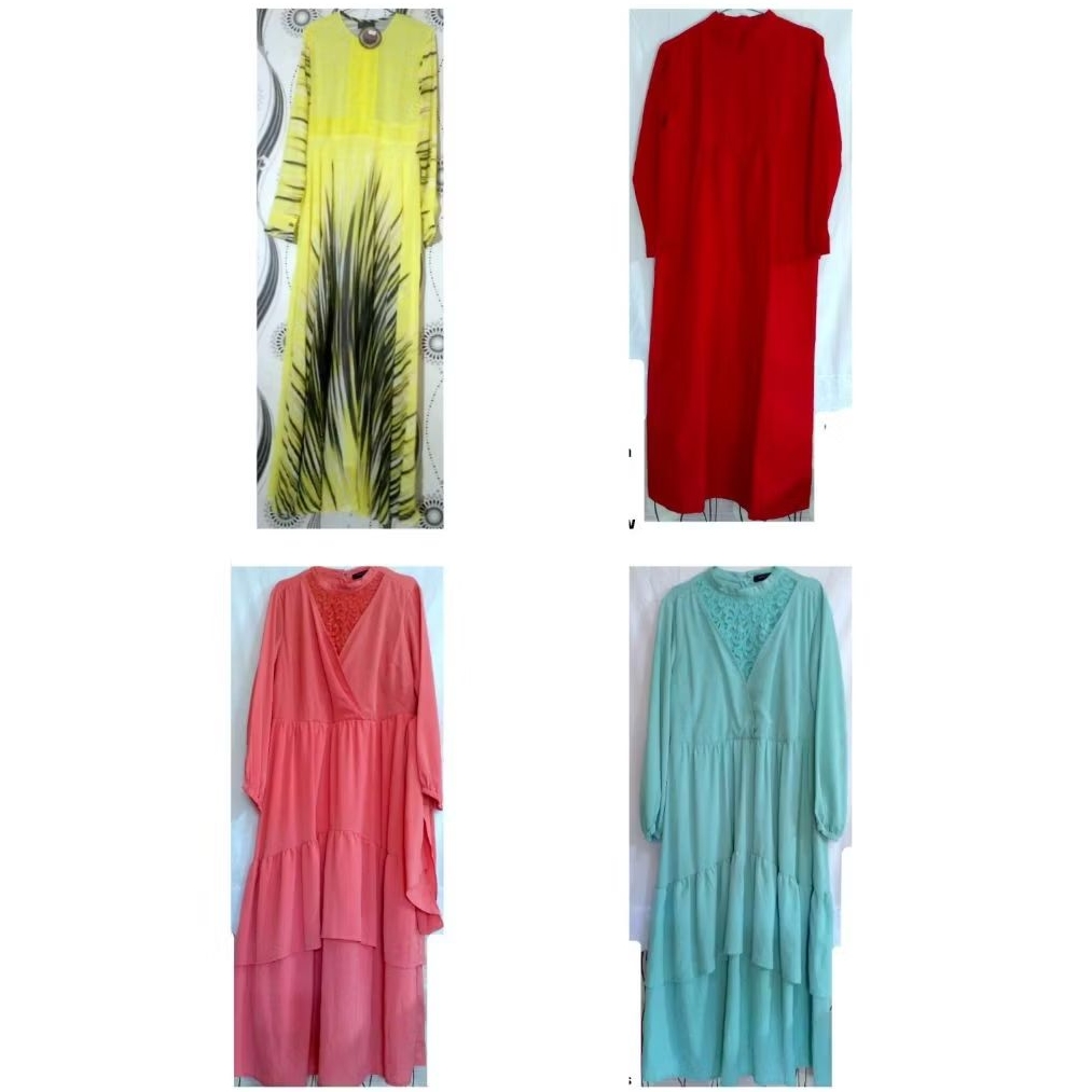 Gamis hijab muslim Baru /PL Like New barang Branded