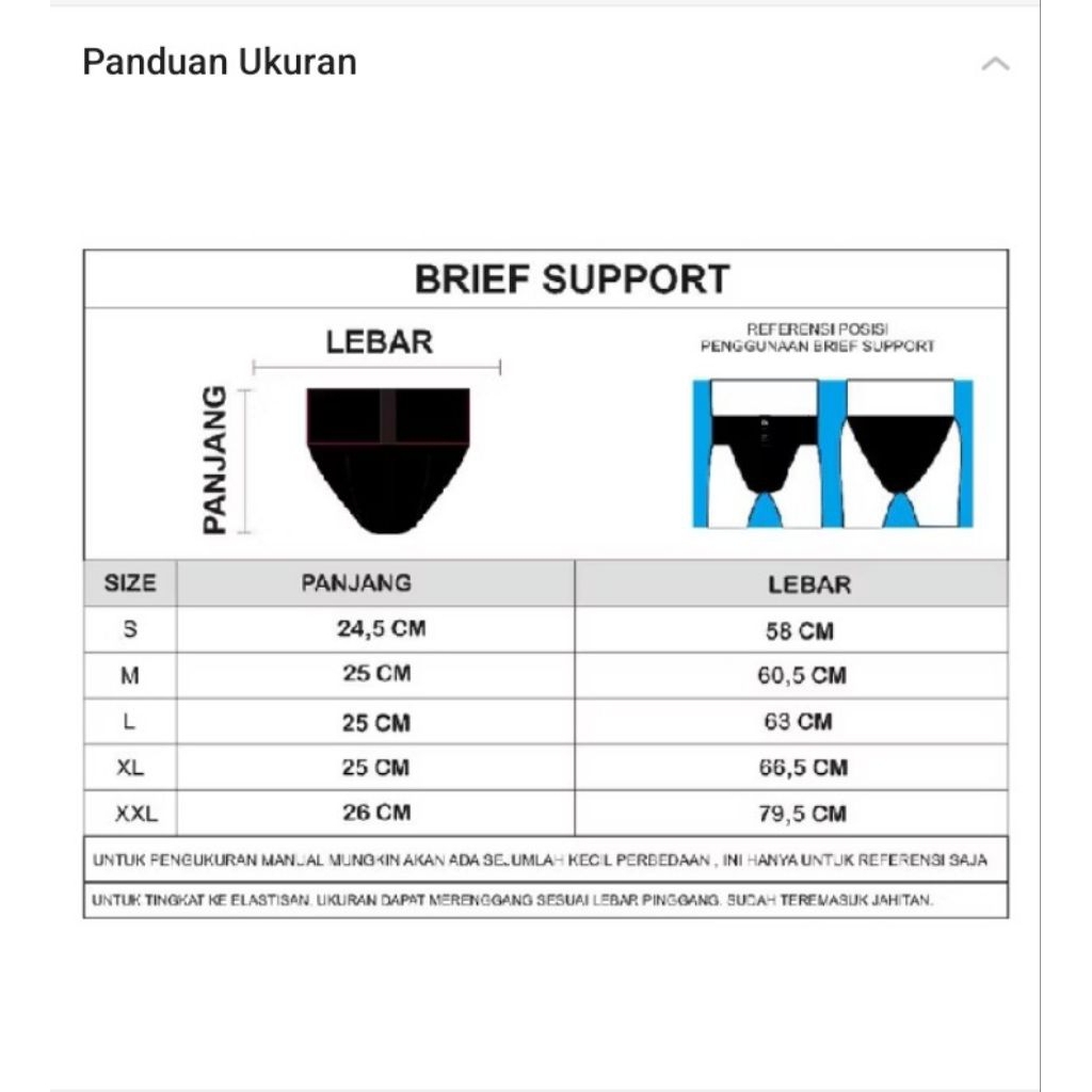 celana dalam hernia avo brief suporter