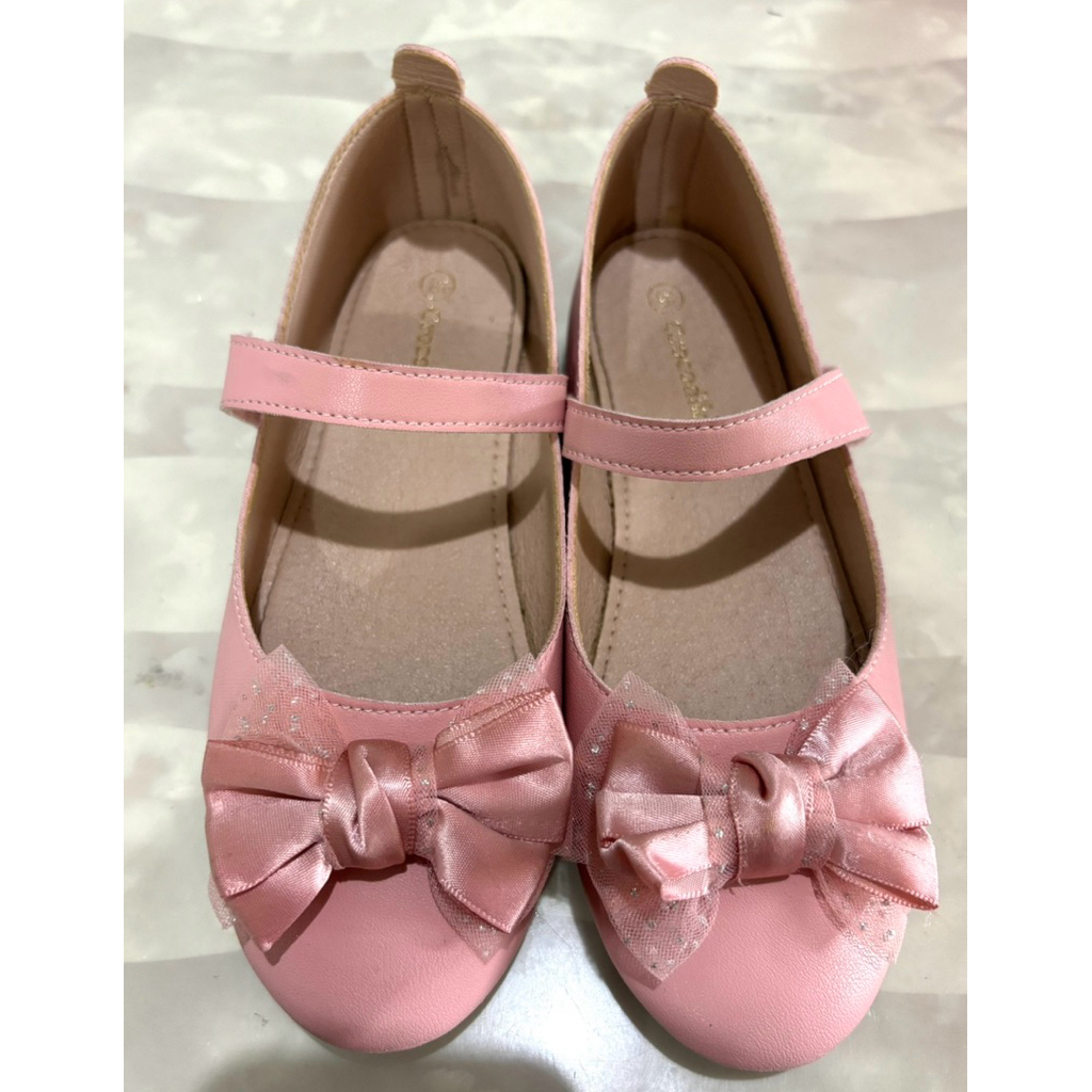 CROCODILE Sepatu Anak Sepatu Pesta Anak Sepatu Balet Sepatu Perempuan Sepatu Pesta Pink Sepatu Anak 