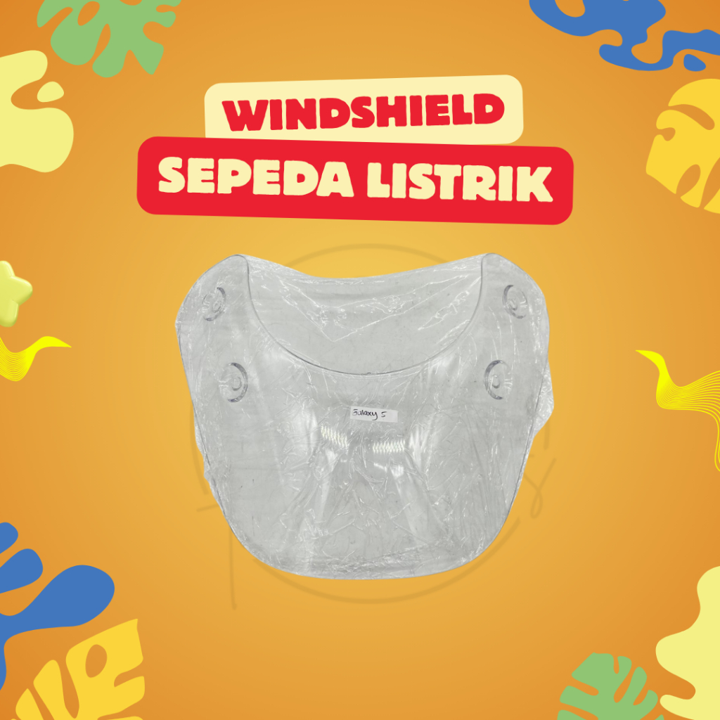 Windshield Visor Sepeda Listrik Ofero Galaxy 5