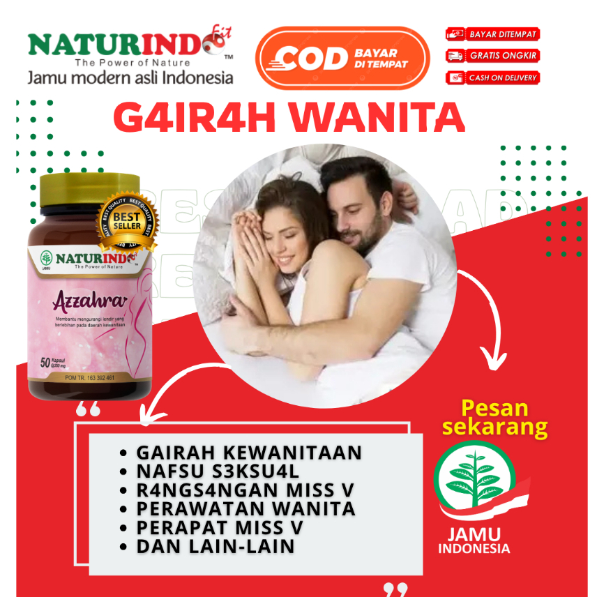 AZZAHRA NATURINDO Jamu wanita Suplemen Penambah Gairah Wanita Tingkatkan Stamina Wanita