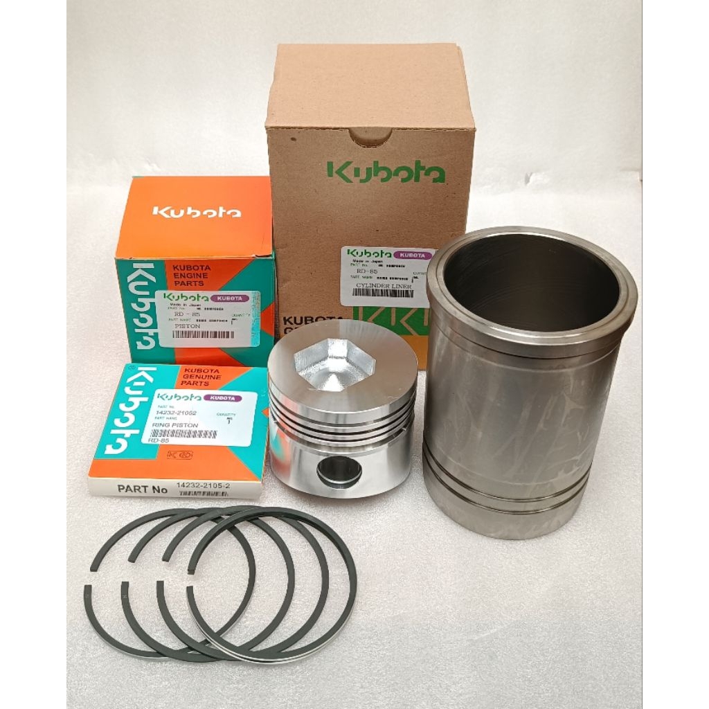 RD85 T ( LINER + PISTON + RING ) KUBOTA DIESEL RD85 T (86mm)