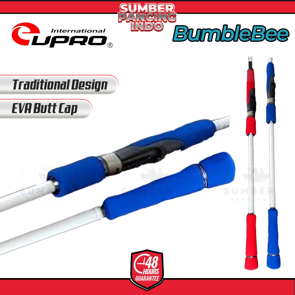 EUPRO Joran Pancing Spinning BUMBLE BEE One Piece Hi-Carbon Blank Joran Pancing Spinning Jigging