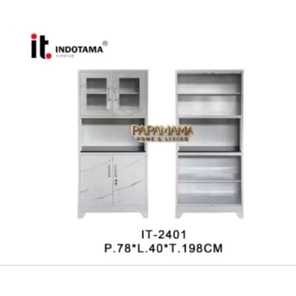 Rak Dapur Besi Import - Rak Serbaguna dapur - Full Besi - Awet & Kokoh - Lemari Penyimpanan - 78x40x