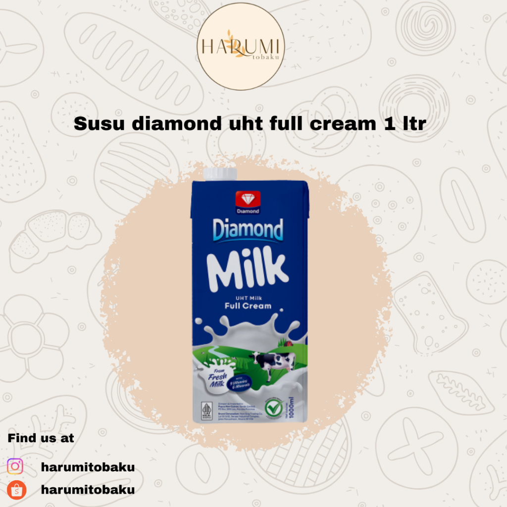 Diamond Uht Full Cream - 1 Liter