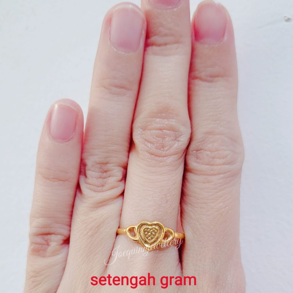 cincin love datar anak