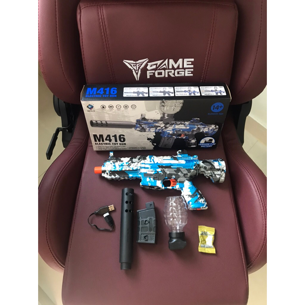 Water Gel Bullet Gun Automatic Gel Blaster Shooting Game | M416 | 30cm