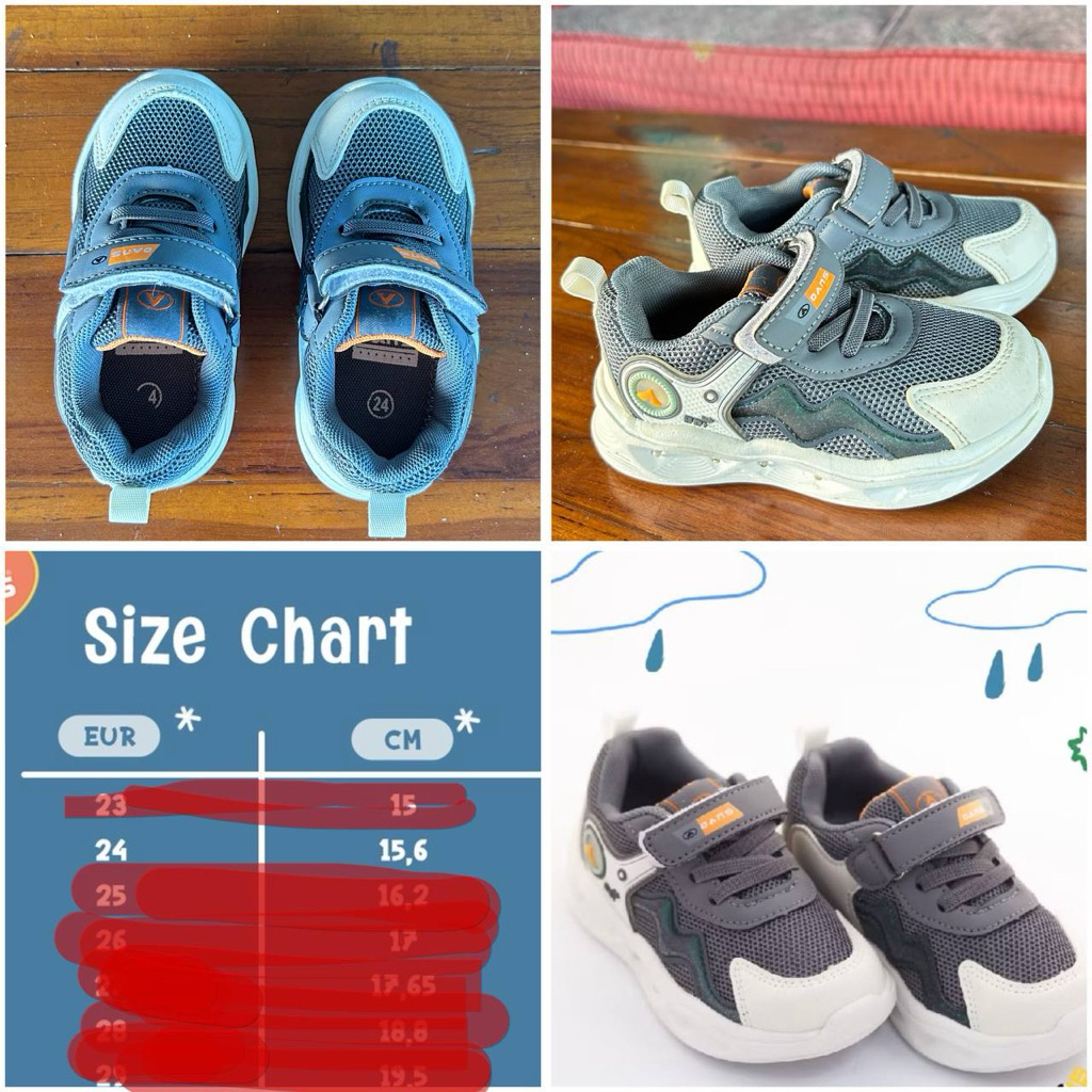 Sepatu Sneakers Anak Dans Landov [Preloved]