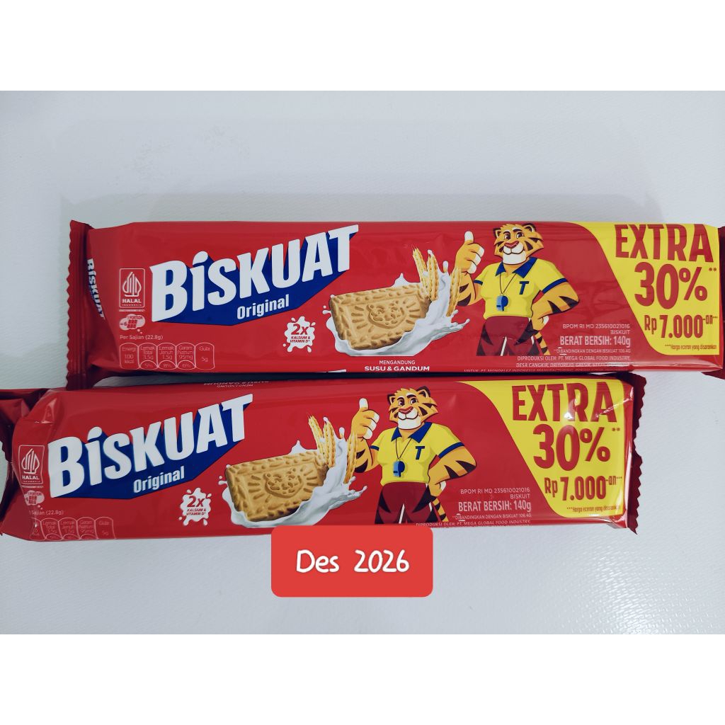 BISKUAT 140GR ORIGINAL