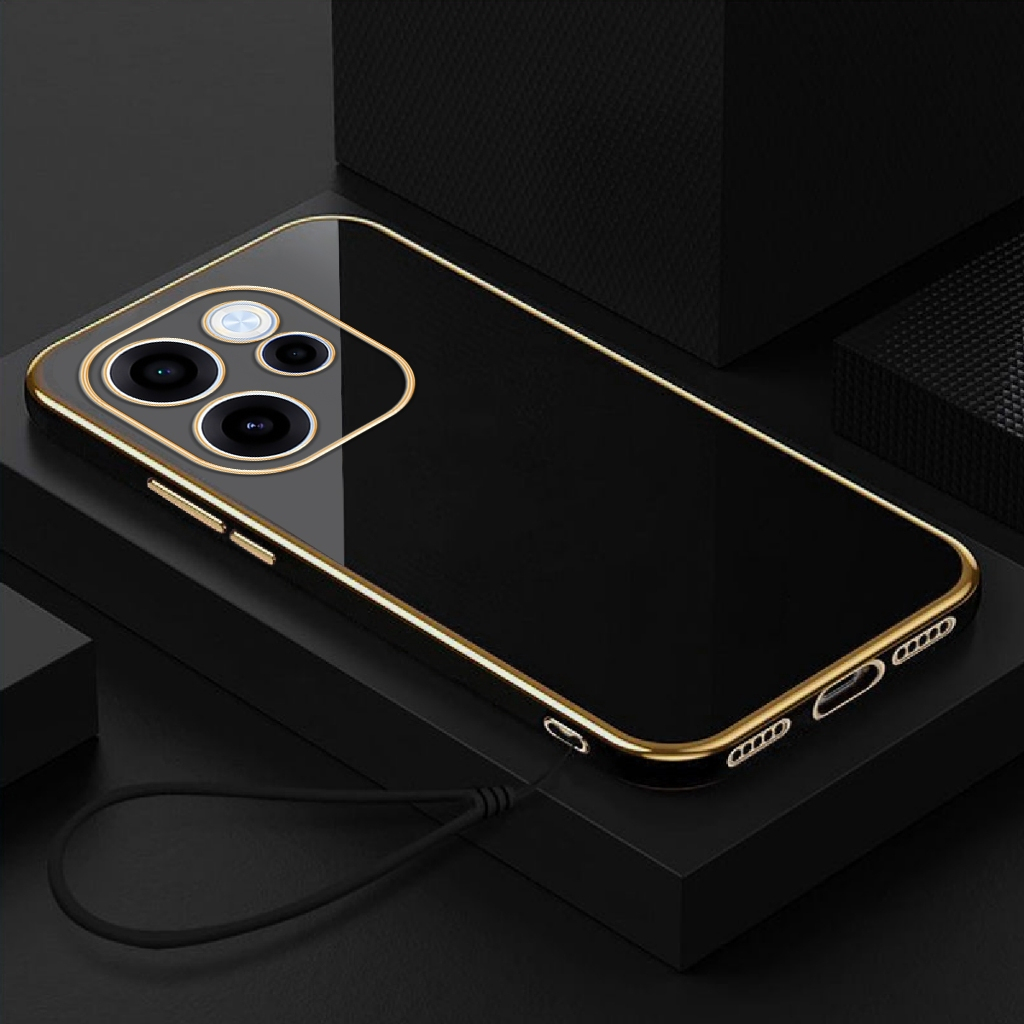 Case Oppo Reno 15F 5G Softcase Terbaru Silicon Plating Mewah