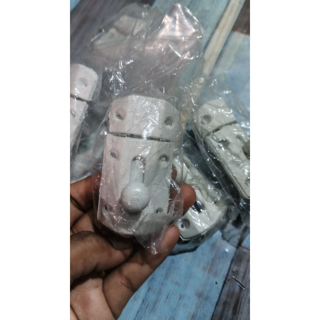 selot  Grendel pintu plastik selot pintu WC Toilet pvc