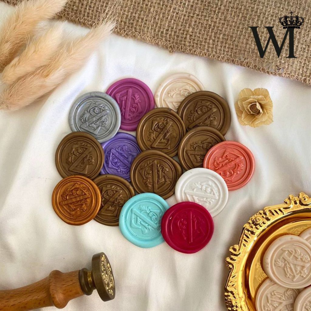 Huruf z - Wax Seal Inisial Huruf Wax Stamp Amplop Lilin Stamp Amplop Wax Properti Keepsake