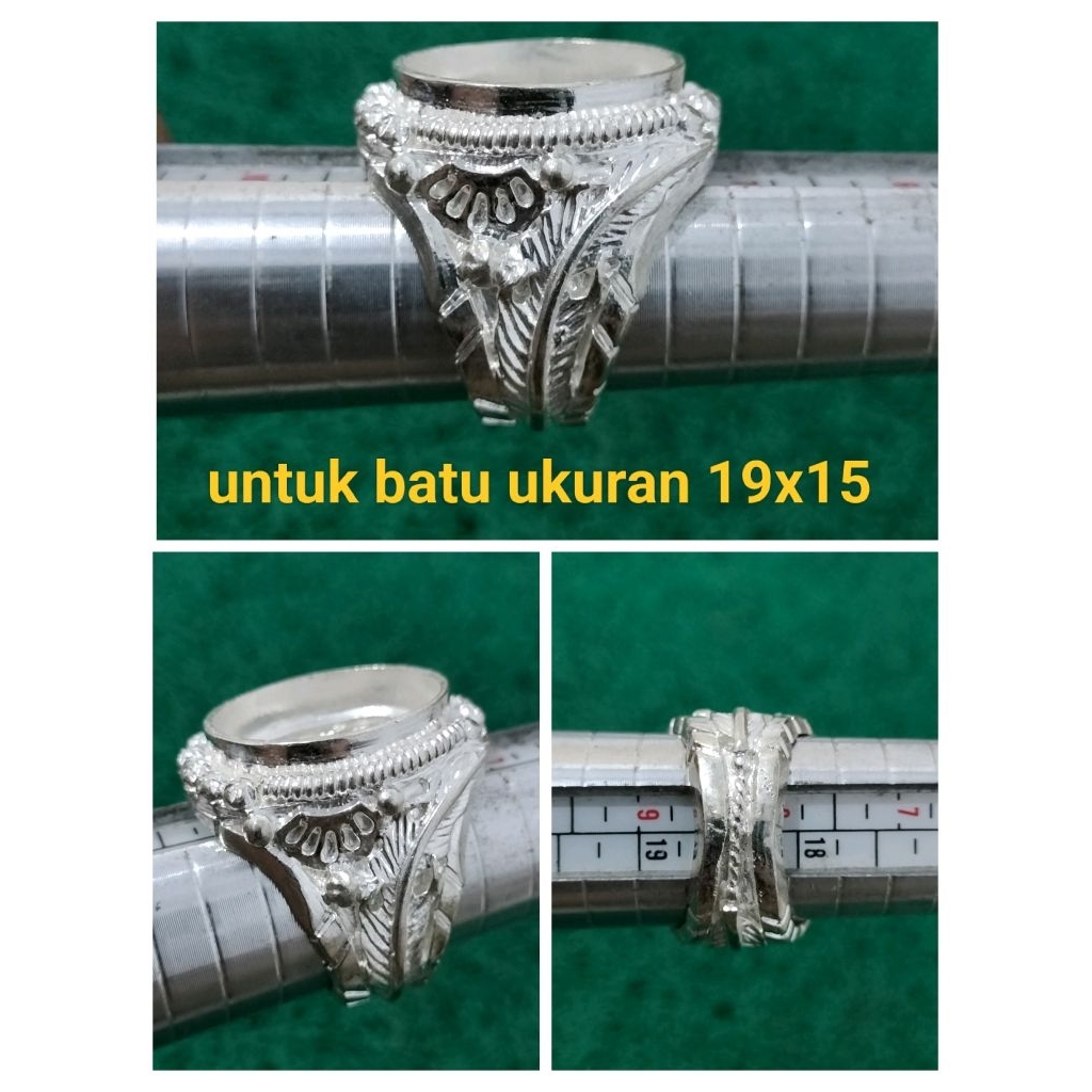 RING ALPAKA SUPER TERBARU MODEL PERAK