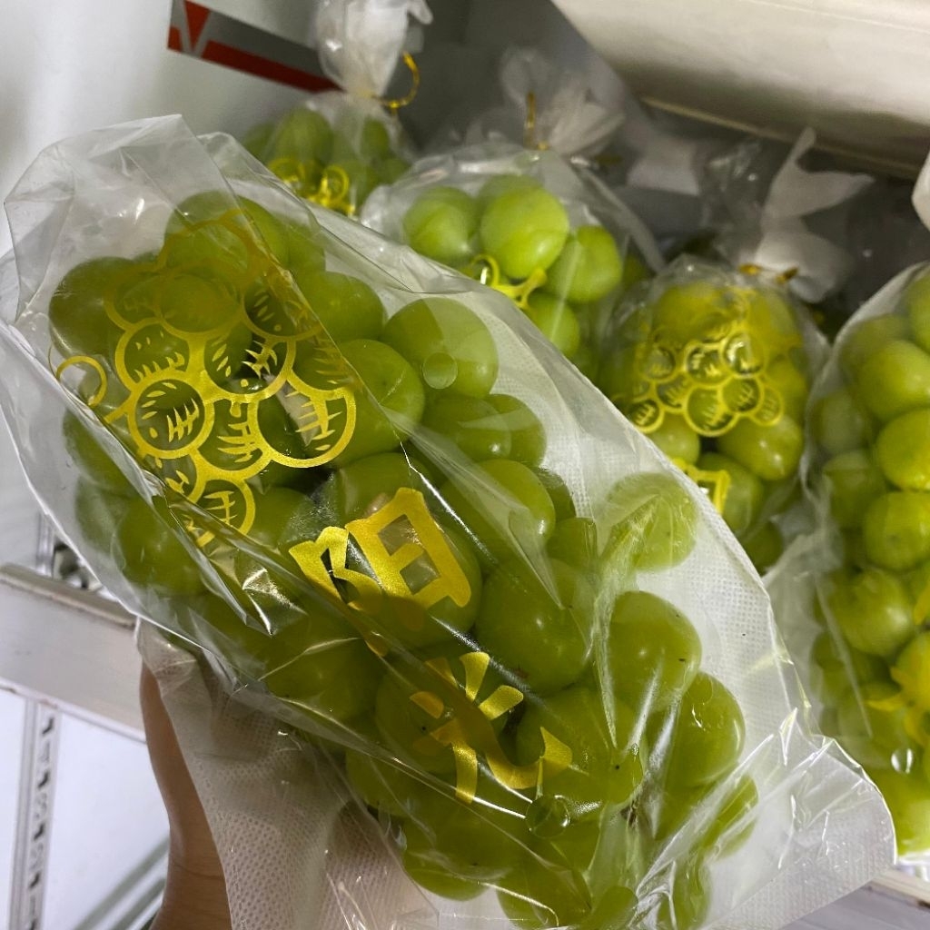 Anggur Hijau Muscat Bedong 1kg