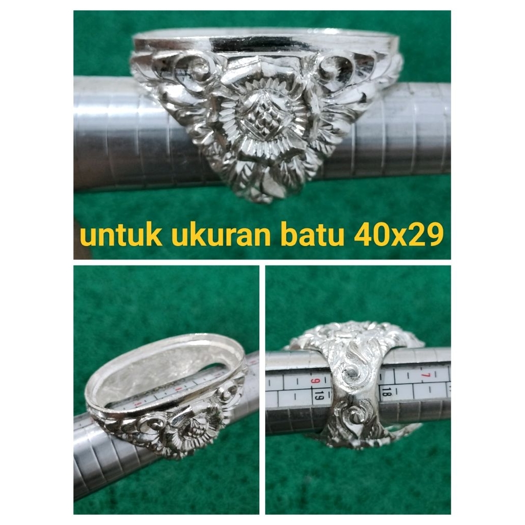 RING ALPAKA SUPER TERBARU MODEL PERAK