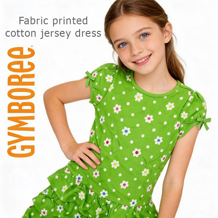 Dress anak perempuan Gymboree bunga putih