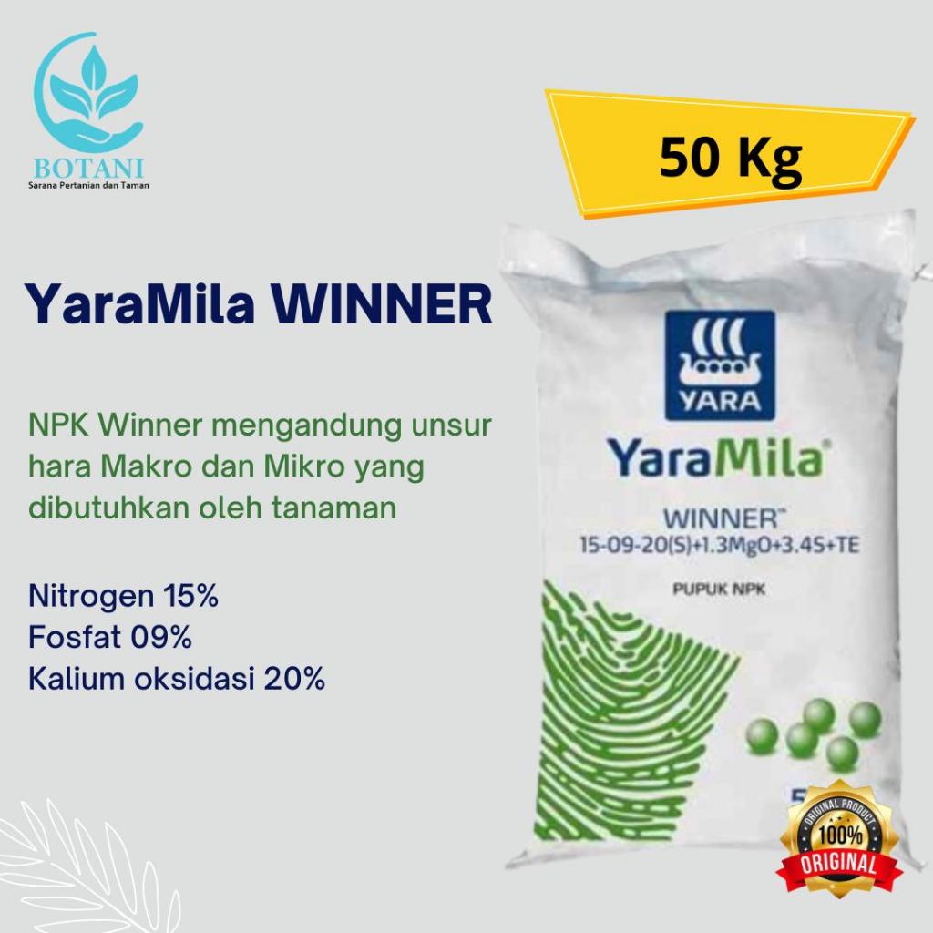 Pupuk NPK Winner YaraMila Original 50 kilo gram