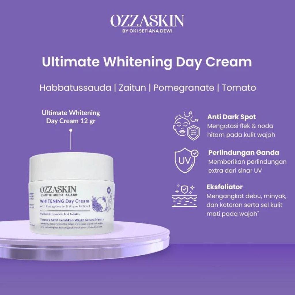 OzzaskinBrightGlowingSkincareDayCream