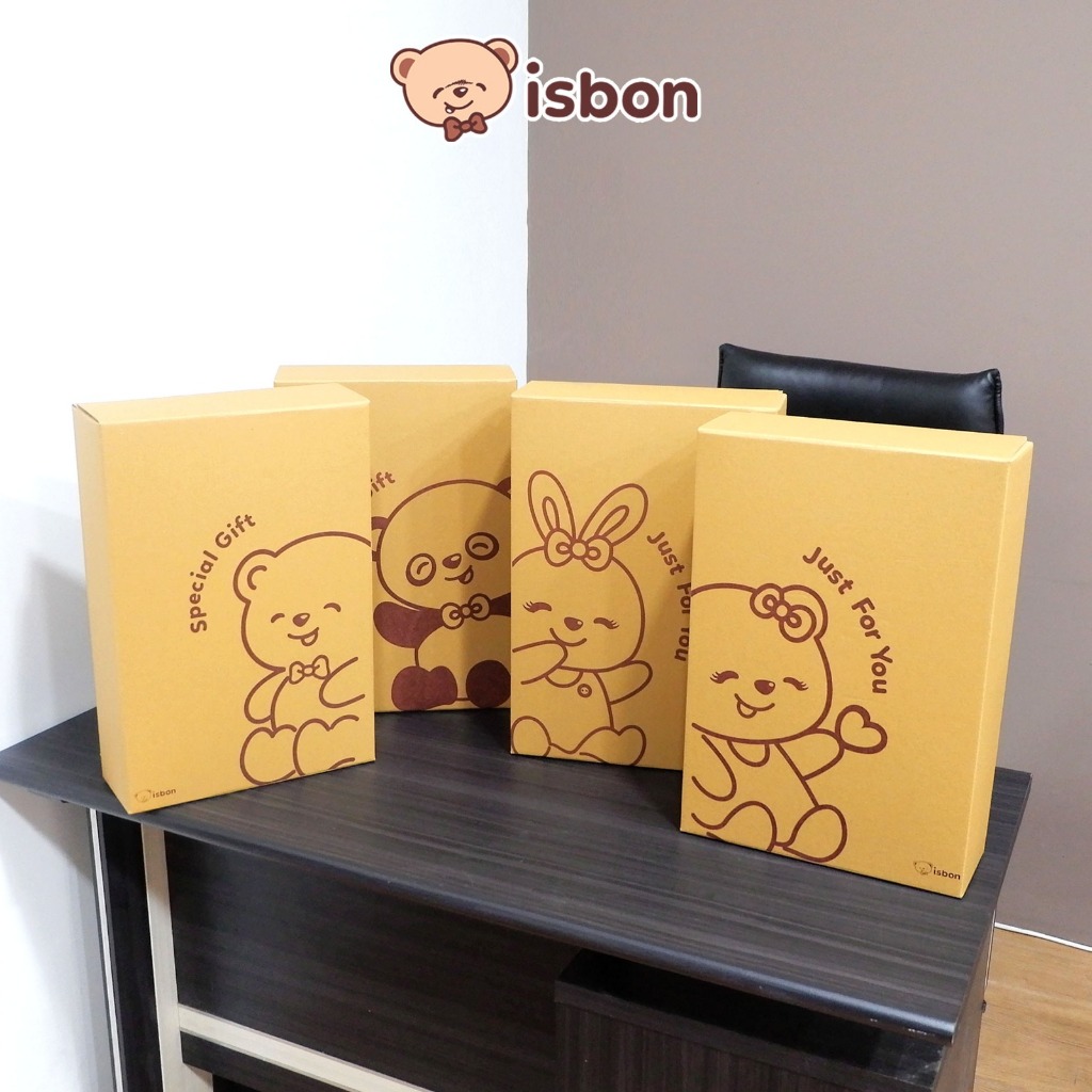 Tambahan kardus box packaging kado parcel hadiah ultah