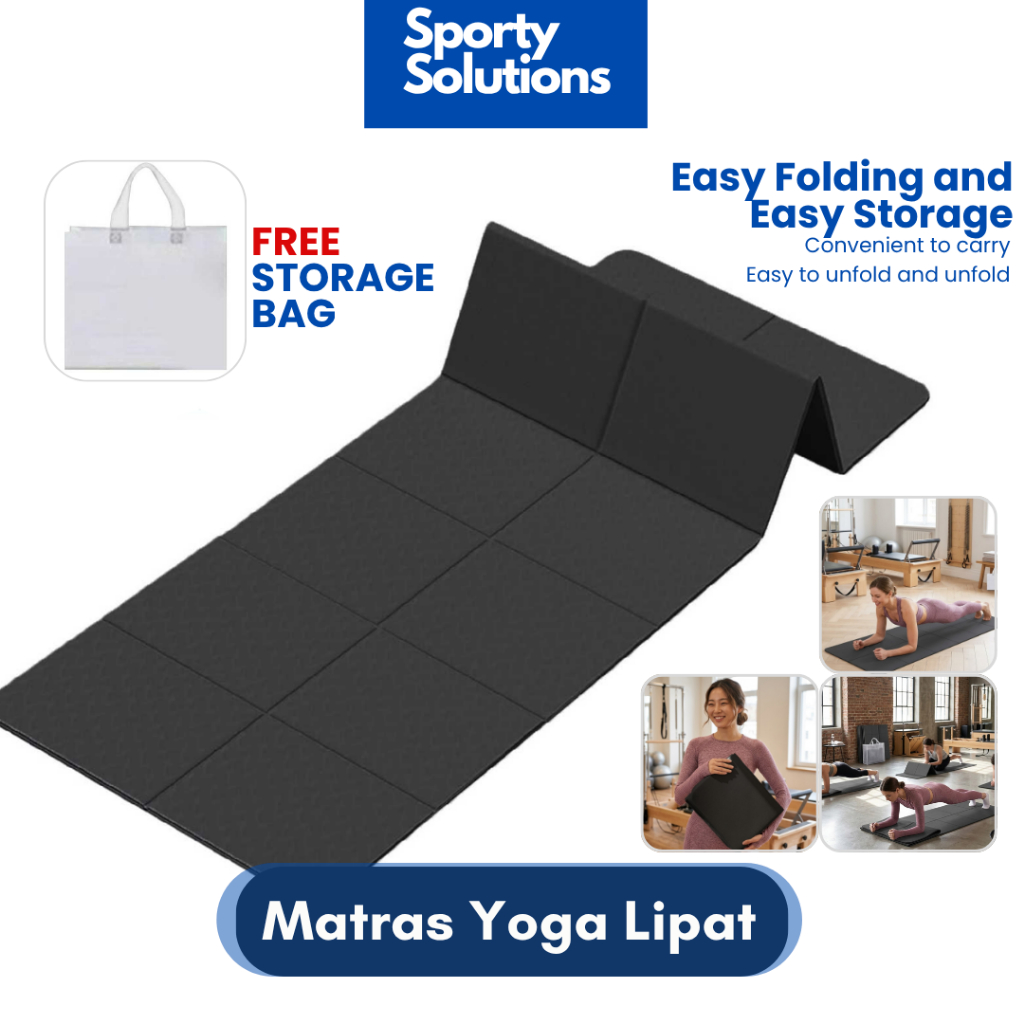 Travel Yoga Mat / Travel Mat / Yoga Mat / Matras Yoga / Matras Yoga Travel Mat / Matras Yoga Lipat