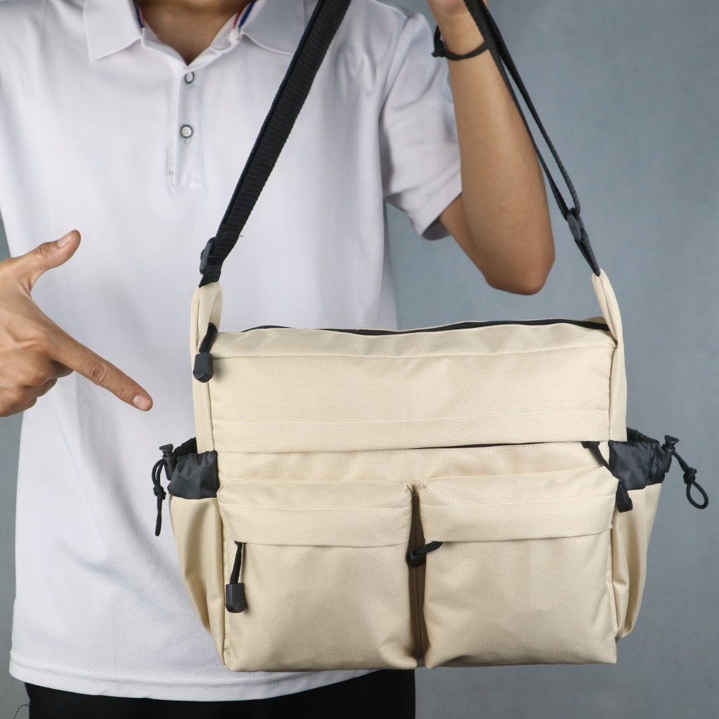 Tas Selempang Kekinian Trendy Tas Culture Pria Wanita Casual Bahan Cordura