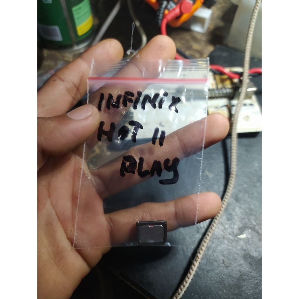 sepiker Infinix HOT11 play bekas copotan normal