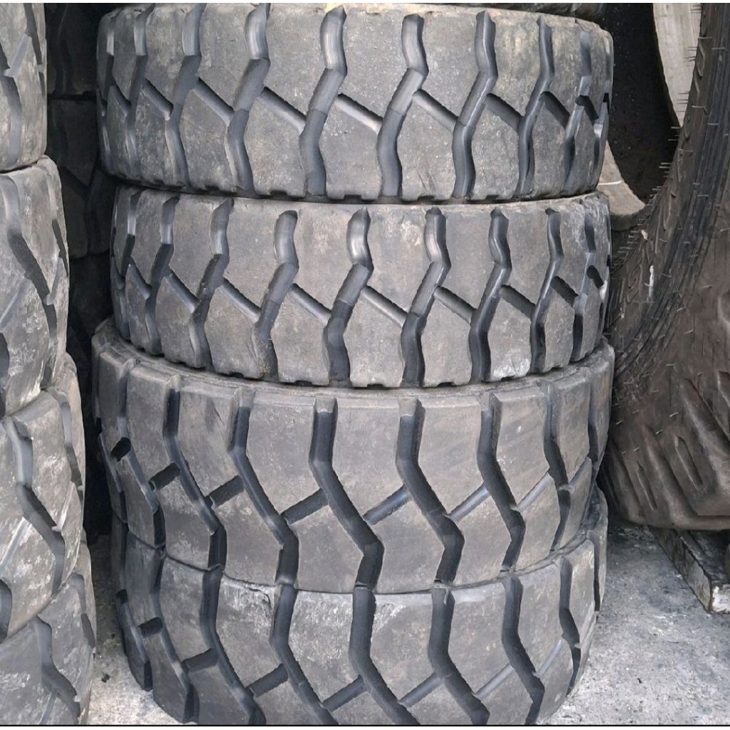 ban forklift 6.00-9 solid bekas