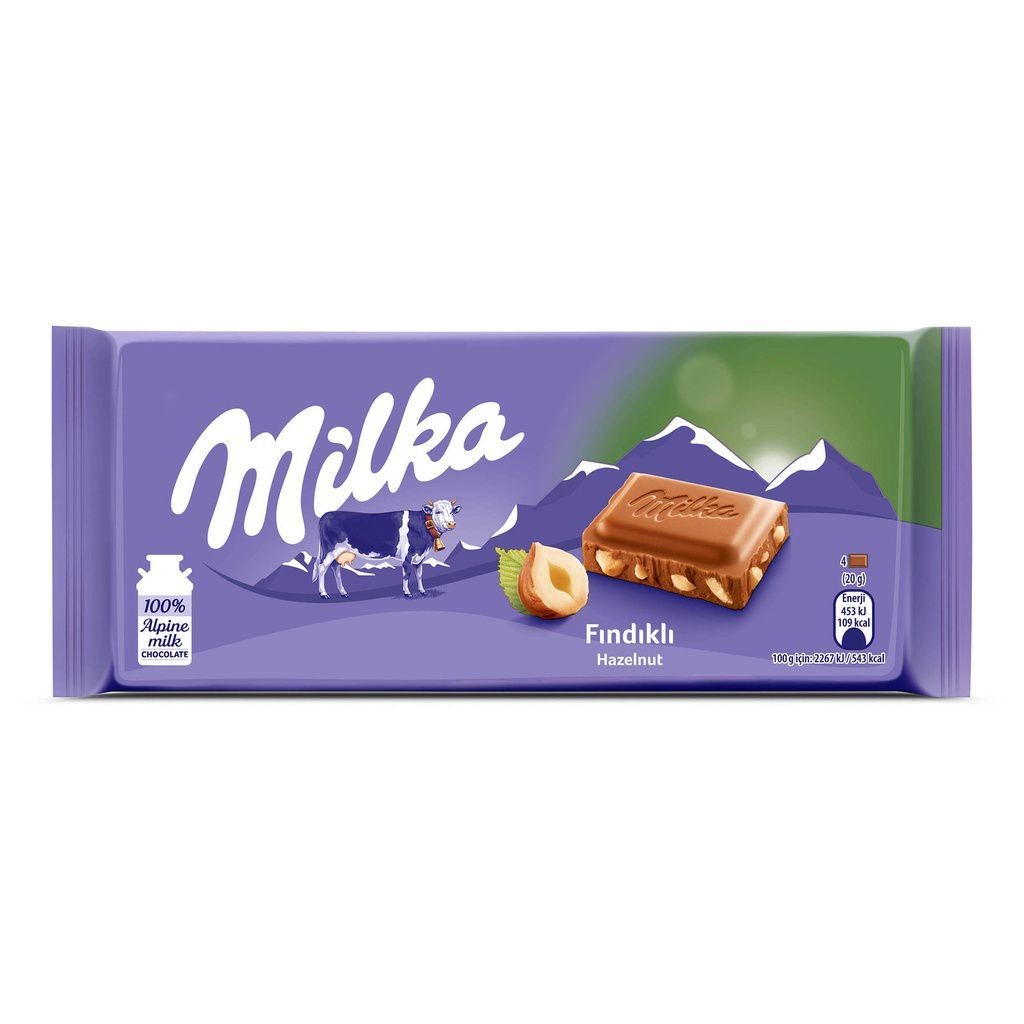 Coklat Milka FINDIKLI Asli Turki - 80g