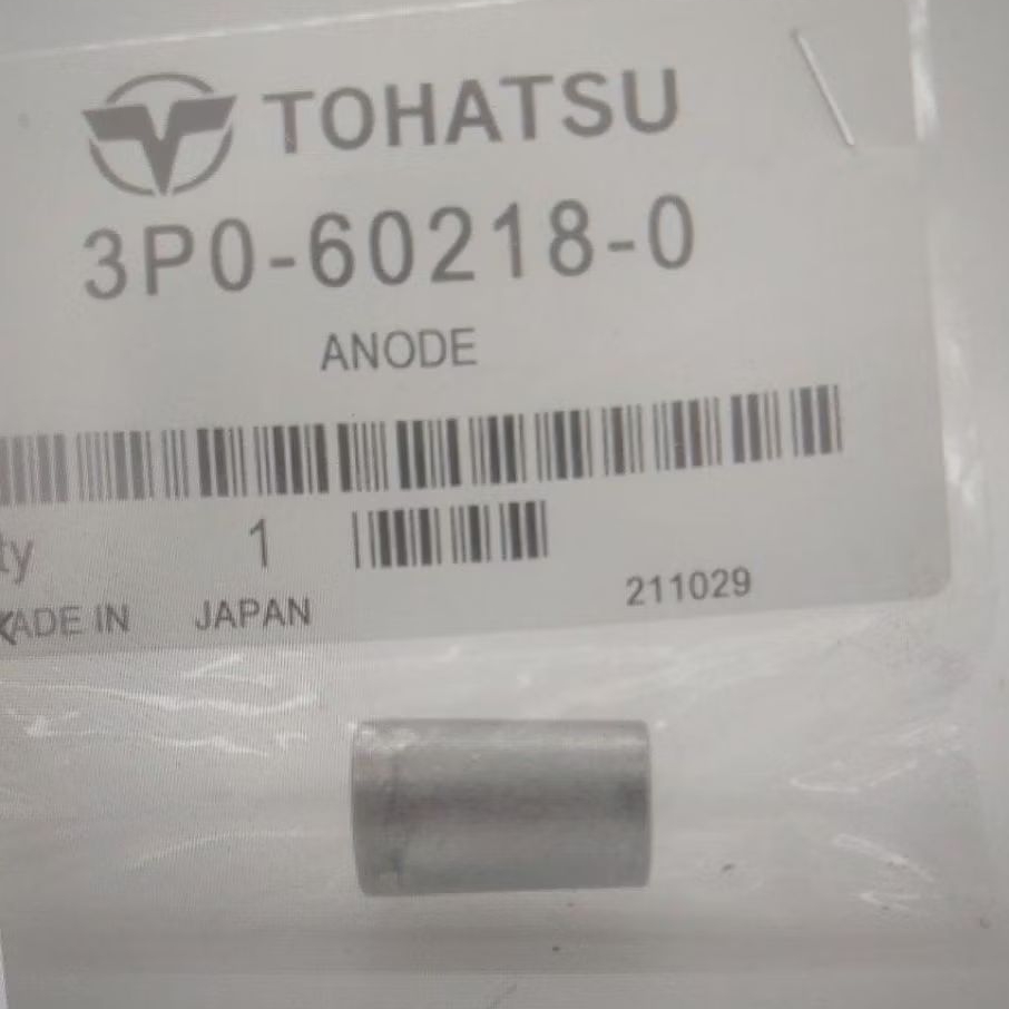 Anode anti karat mesin Tohatsu 25pk. Asli. 3P0-60218-0