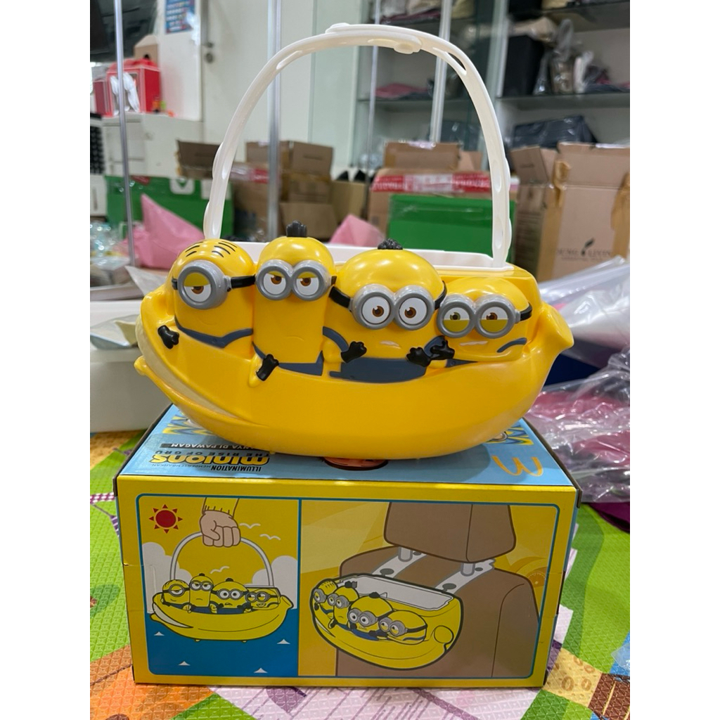 NEW BNIB MCD Minion food drink tray storage makanan minuman McDonalds