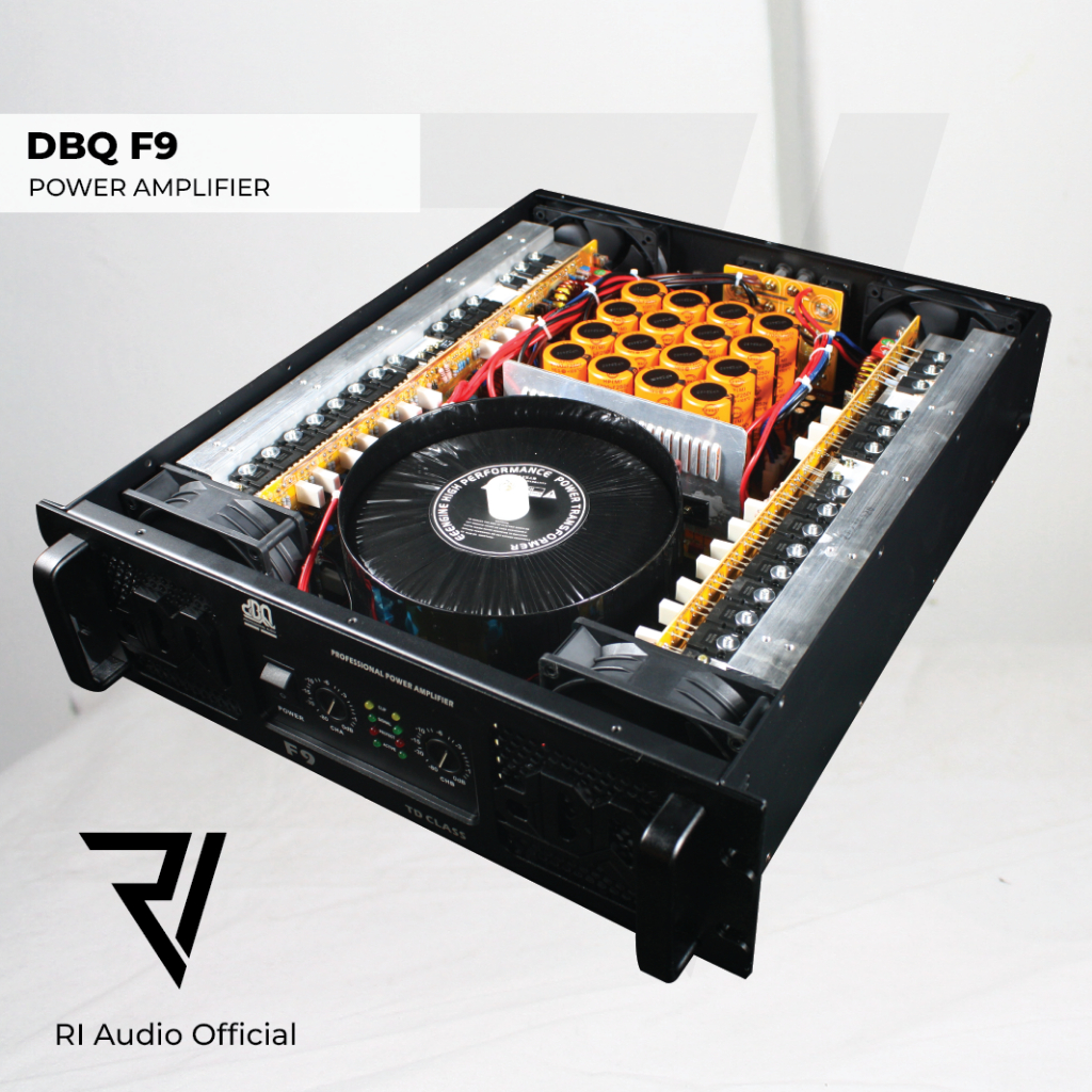 Power Amplifier DBQ F9 Channel Class / Kelas TD