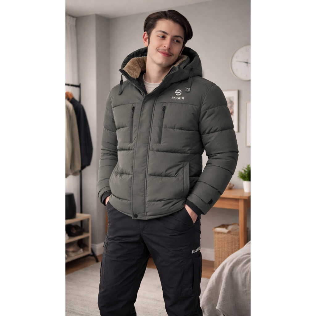 Jaket Musim Dingin pria waterproof Jaket Gunung Anti Air Jaket Gembung Pria Dan Wanita