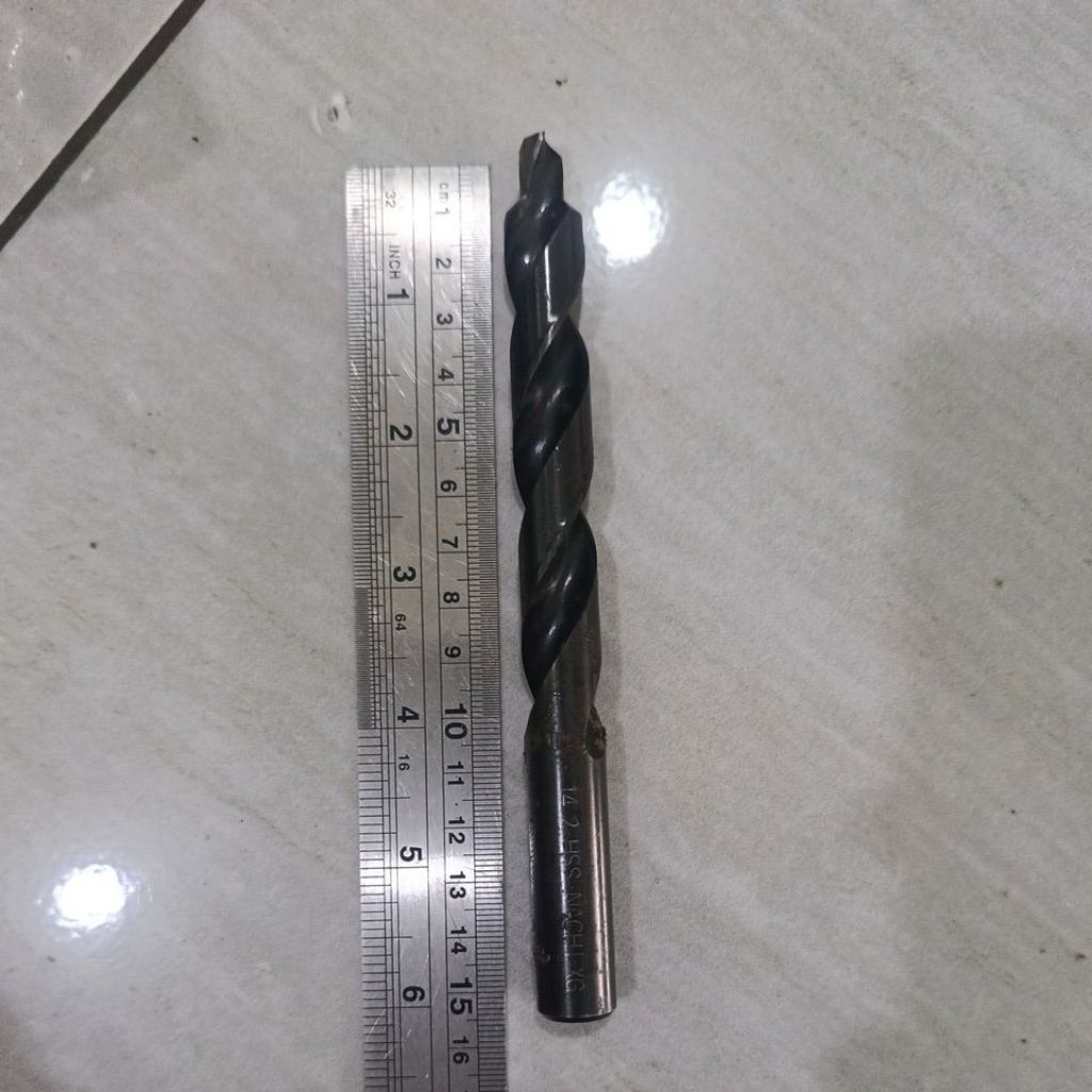 mata bor besi nachi 14.2mm mata bor nachi asli 14.2mm bekas