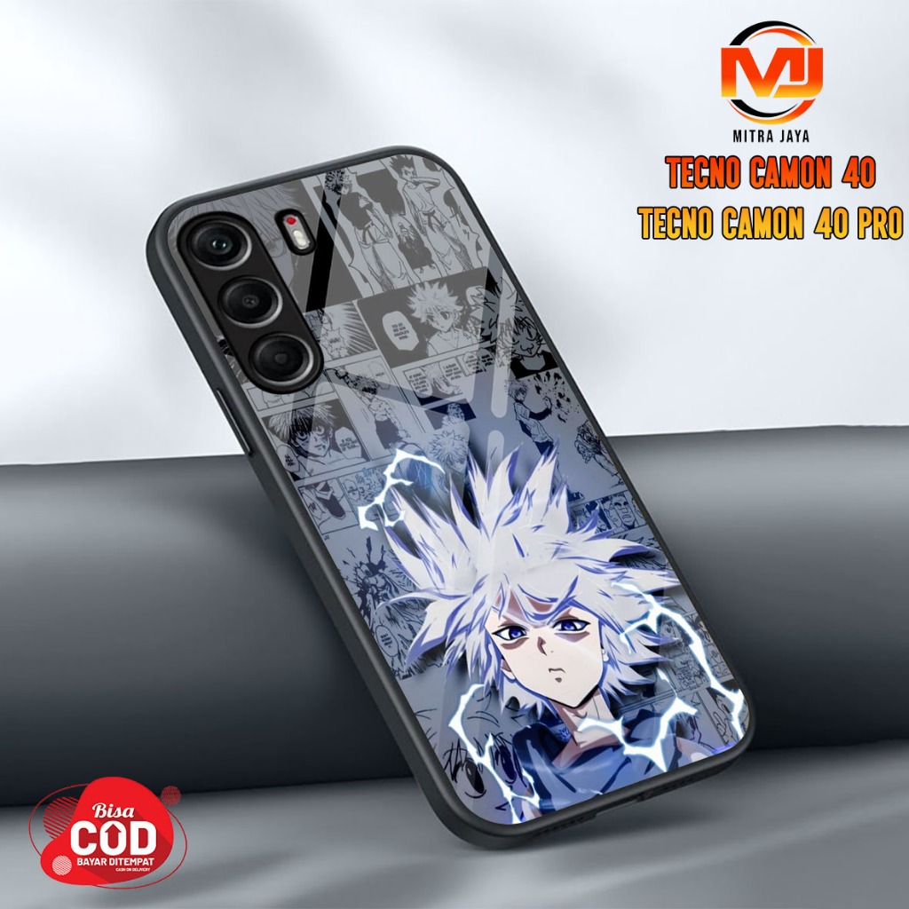 Case Hp  Tecno Camon 40 / 40 Pro Terbaru - Fashion Case Anime Kilua Casing Hp Case Murah Softcase Ha
