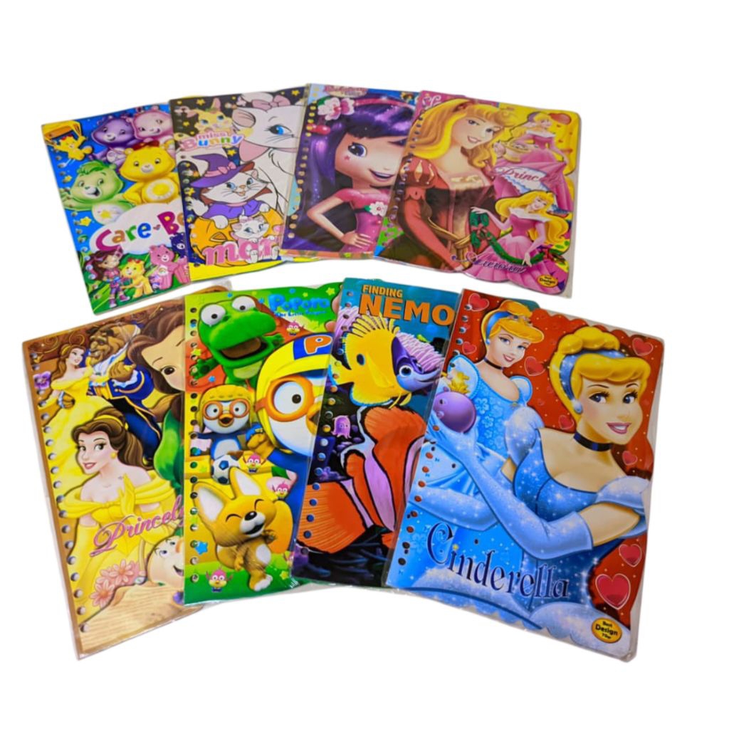 (3 Pack) Isi Binder /Kertas Binder /Lose Leaf A5 Karakter