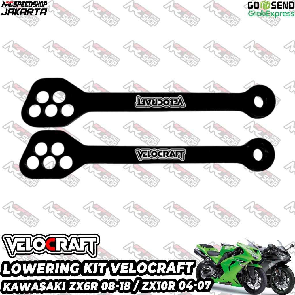 Lowring Lowering Kit / Penurun Shock Motor VELOCRAFT Kawasaki ZX6 ZX 6 ZX6R ZX 6R ZX636 ZX 636 2008 