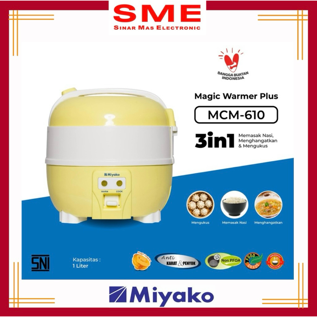 Magic Com MIYAKO 1 LITER
