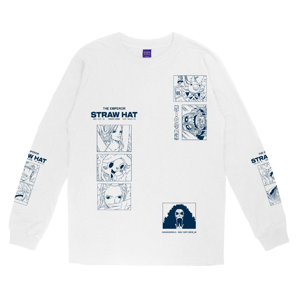 KIZARU Longsleeve T-Shirt Anime MUGIWARA CREW