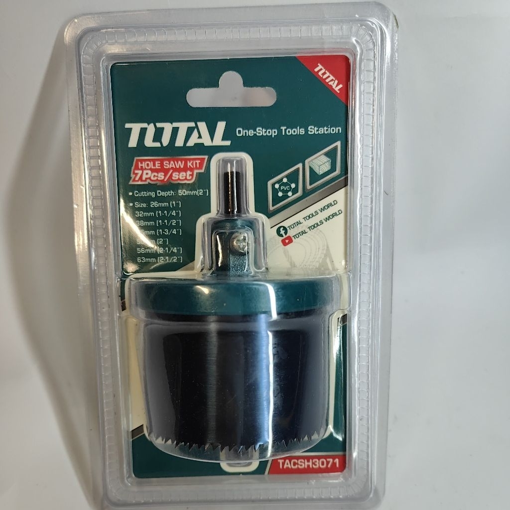 Mata Hole Saw Kayu Hole Saw Kit 7pcs/set TACSH3071