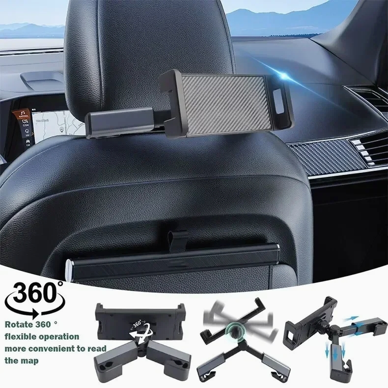 MH - HOLDER JOK MOBIL HEADREST TABLET / HP CAR HOLDER HEADREST HH63
