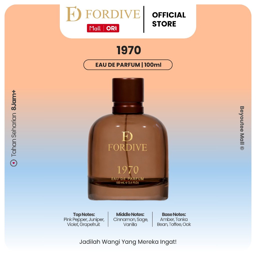Fordive 1970 Eau De Parfum 100ml