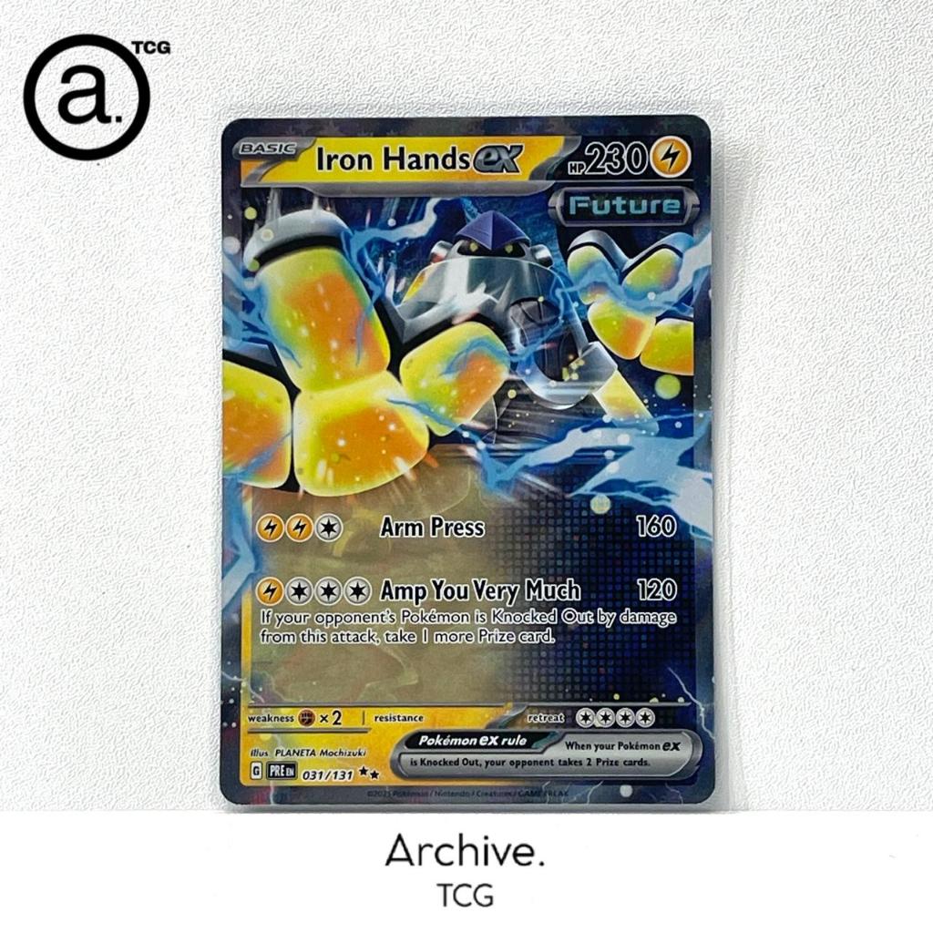 Iron Hands ex RR (031/131) Pokemon English ~ Prismatic Evolutions (PRE)
