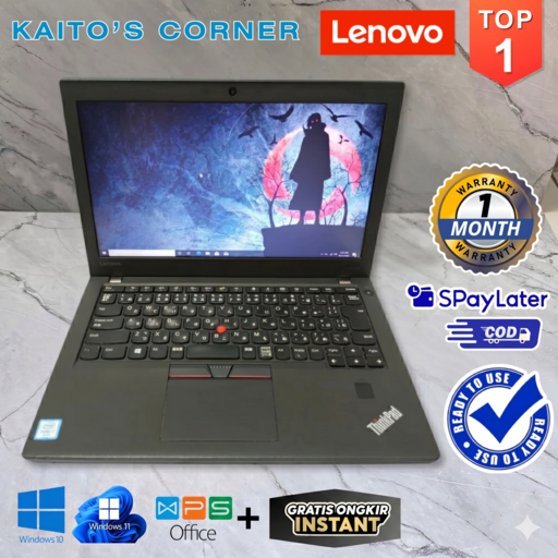 [Bekas] Laptop Lenovo Thinkpad Intel Core i5 - x220 x230 x240 x250 x260 x270 x280 - Layar 12,5" Inch