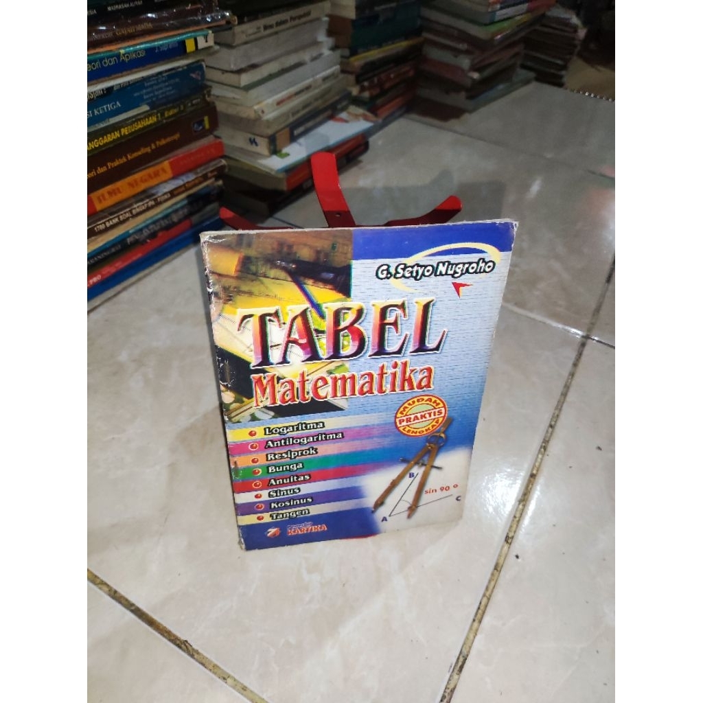 BUKU TABEL MATEMATIKA penerbit Kartika