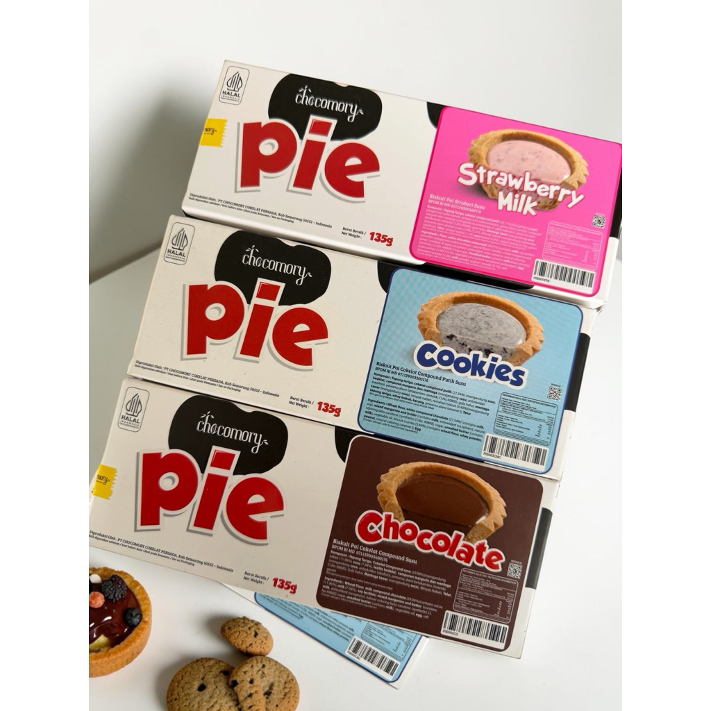 PIE CHOCOMORY ISI 5 PCS @135 Gram