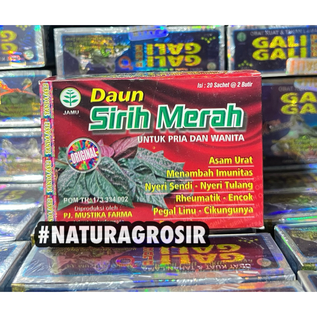 SIRIH MERAH ORIGINAL [ KOTAK ]