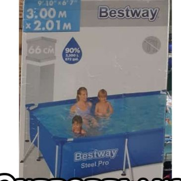 Bestway 56411 | Kolam Renang Keluarga Steel Pro Frame Pool Free Filter Bestway 56411 | kolam bestway